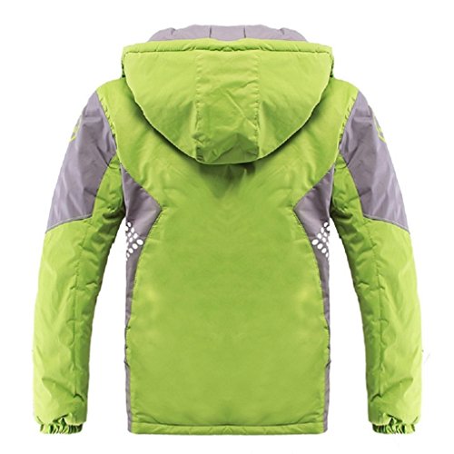 Ausom Fashion Winter Latest Boys Thicken Fleece Hooded Jacket Lightweight Warm Casual Coat Autumn Spring2