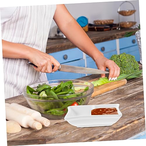 Petits bols en céramique empilables COLLBATH : set de table pour sauces, vinaigre et soja - 5
