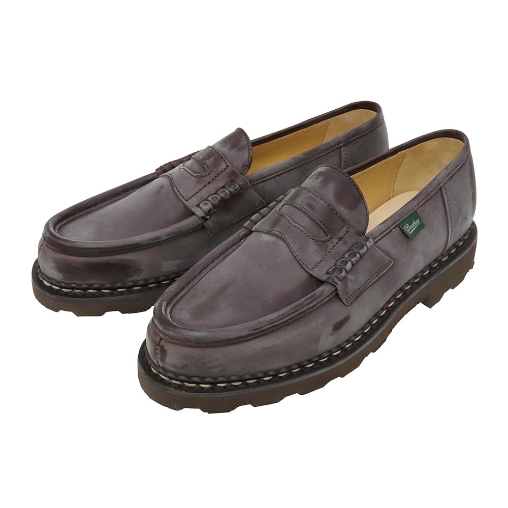 Amazon | Paraboot REIMS ランス 99413 CAFE UKサイズ7 日本サイズ約