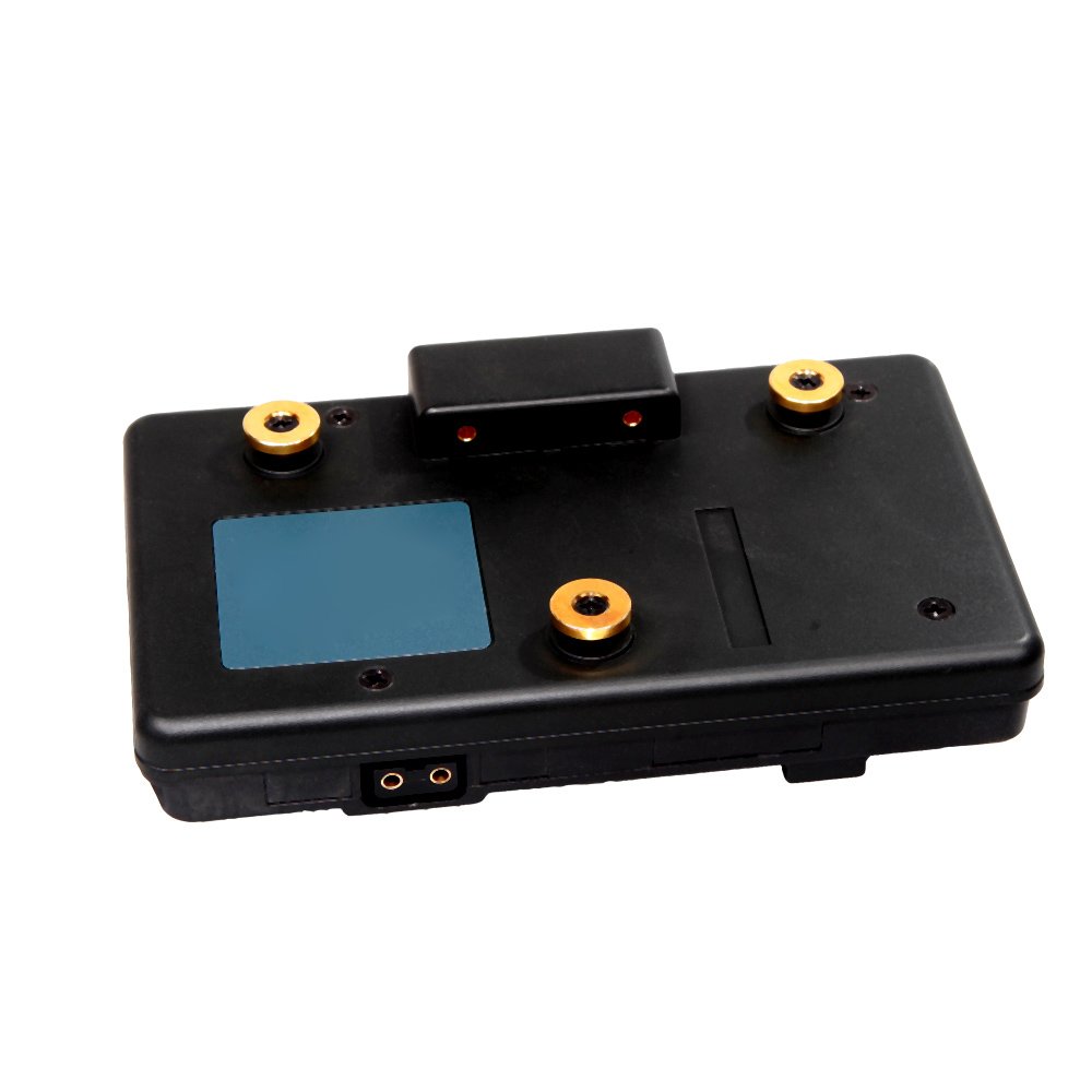 Namolit Soporte de placa convertidor para batería V-Mount a oro para batería Sony a cámara Panasonic A-GP-S