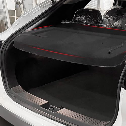Image of Compatible with Nissan Kicks Accessories 2026-2025 Cargo Cover,Non-Retractable Trunk Cover Security Shielding Shade Tonneau Cover Luggage Cover Black (*Not for Nissan Kicks Play*)