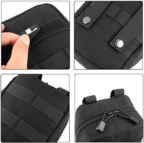 SIVENKE First Aid Bag, Medical Bag, First Aid Kit, Tactical Belt Bag, Molle Hip Bags for Outdoor Sports, Camping, Hiking, Cycling, Climbing - Image 6