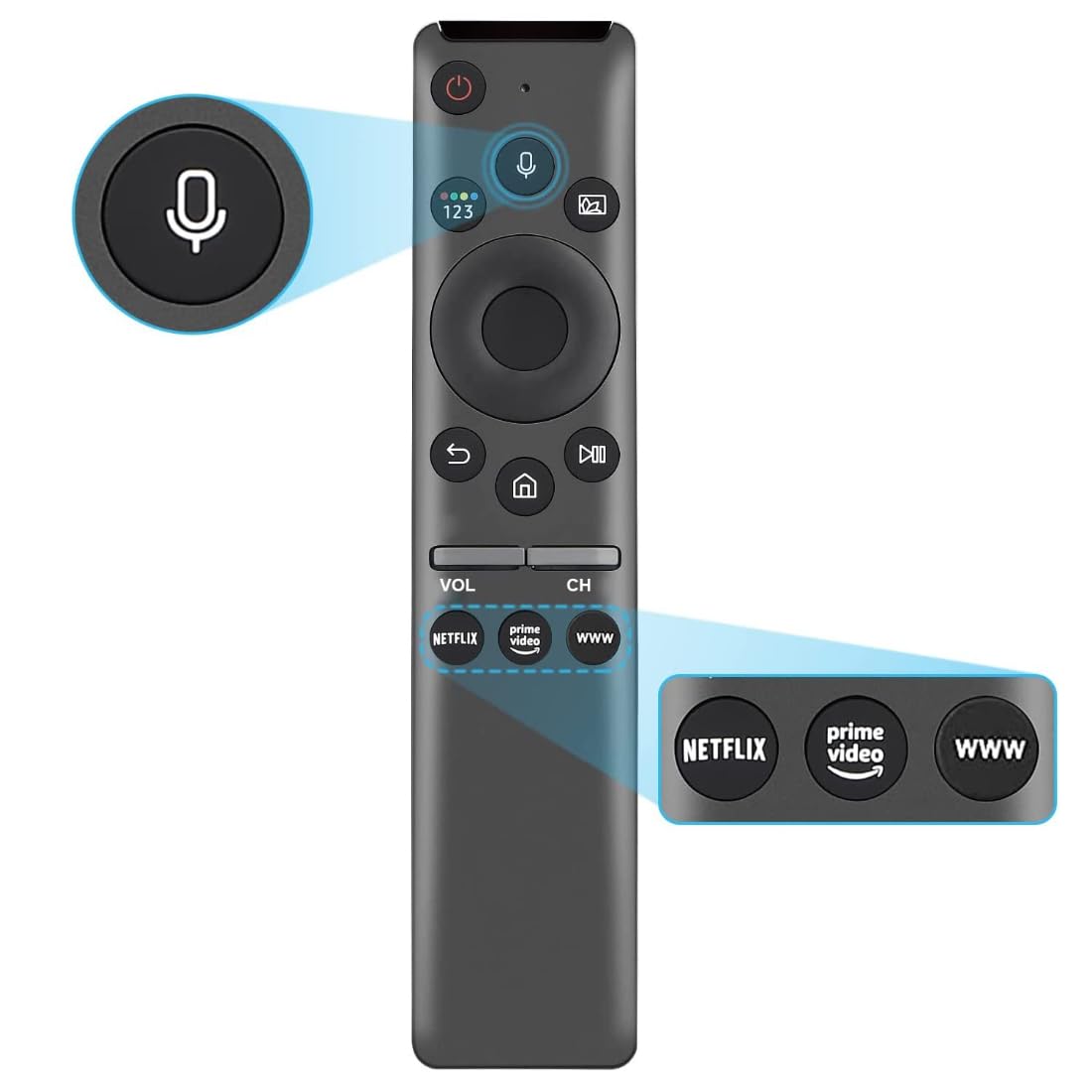 New Year Sale Upix Smart Tv Remote No. Bn59-01259B (With Voice), Compatibl... 2 New Year Sale Upix Smart Tv Remote No. Bn59-01259B (With Voice), Compatibl...