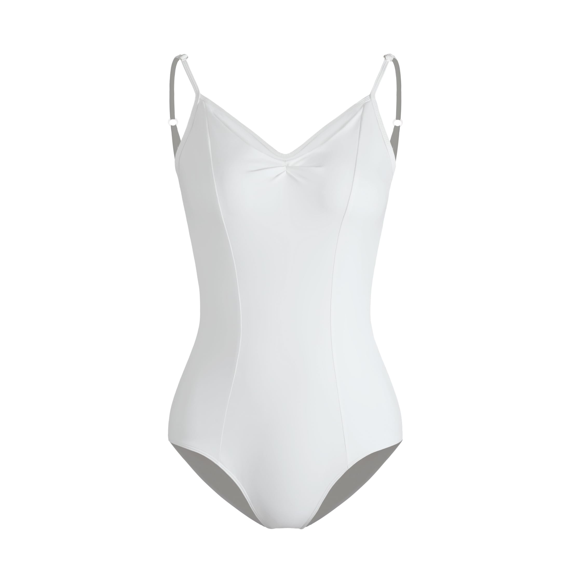 HROYL Mujer Maillot de Danza Ballet sin Mangas Leotardos para Danza Baile Gimanasia Ritmica para Mujer,C11