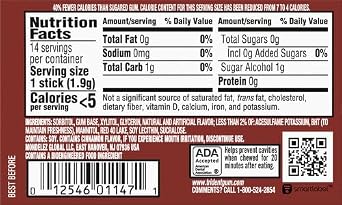 Mondelez Global Trident Cinnamon, 14 ct