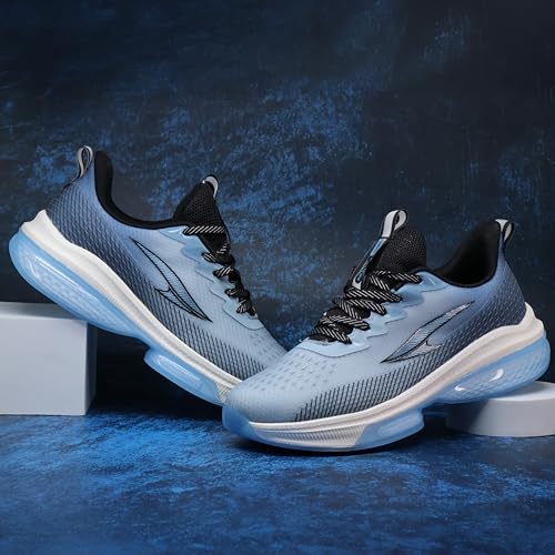 Image of ASIAN Quantum-24 Men's Running Shoes | KPU & Breathable Knit Upper, Energy Return Sole, Memory Foam Cushioning, High Grip Traction, Stylish Lightweight Sneakers