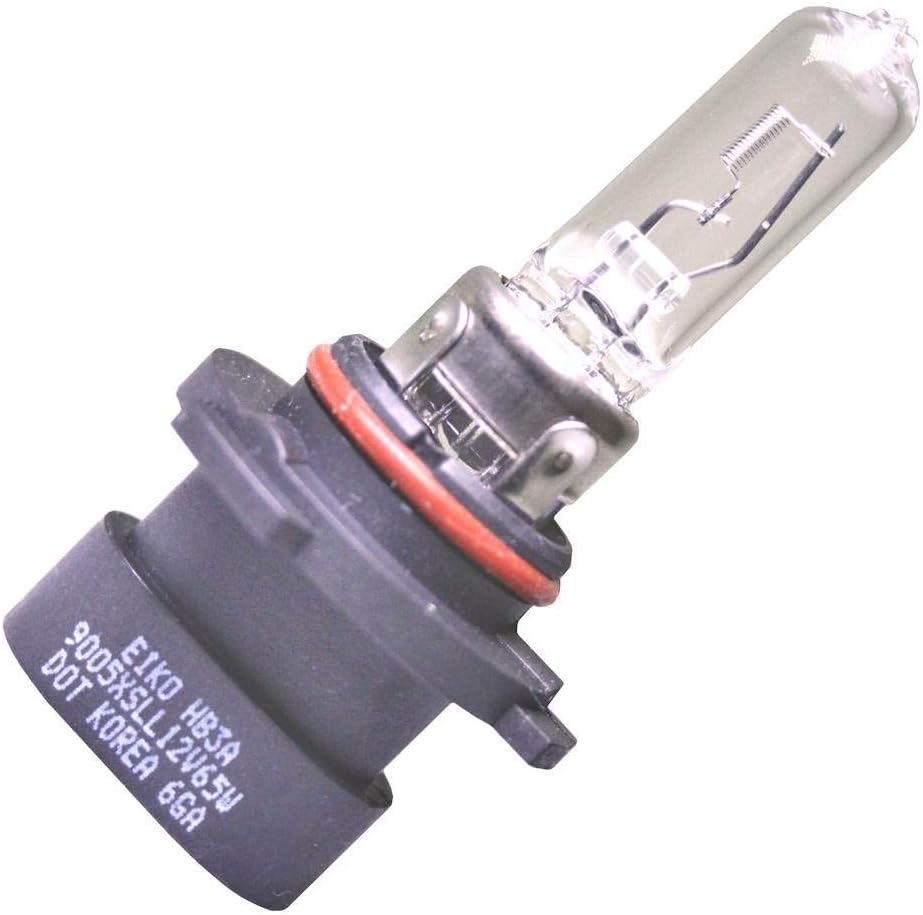 Eiko 9005XSLL Straight XS Base Long Life Halogen Bulb, 12.8V/65W