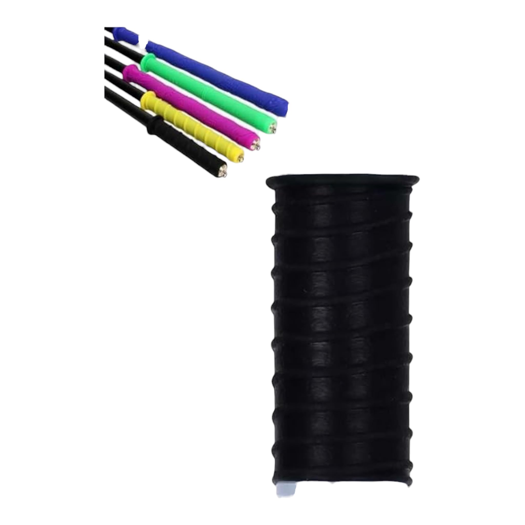 Tube silicone thermorétractable pour rénover les manches de raquettes