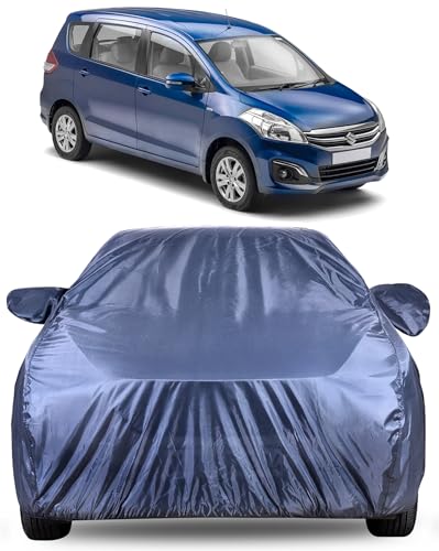 Image of Autofact Premium Car Cover for Ertiga 2012-2018 | All Weather Water-Resistant Full Body Car Cover | Light-Weight Triple-Stitched Outdoor Shield with UV Protection, Dustproof & Heat-Resistant