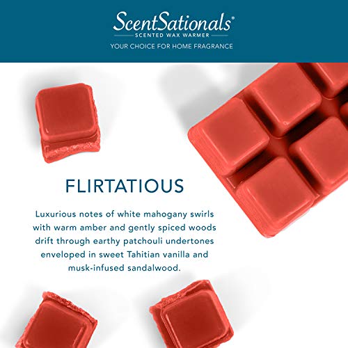Scentsationals-Wax-Melts-Wax-Cubes-Strong-Scent-Flirtatious-Long-Lasting-Scented-Wax-Melts-for-Warmer-25-oz-6-Cubes Scentsationals Wax Melts Wax Cubes Strong Scent Flirtatious Long Lasting Scented Wax Melts for Warmer 25 oz 6 Cubes