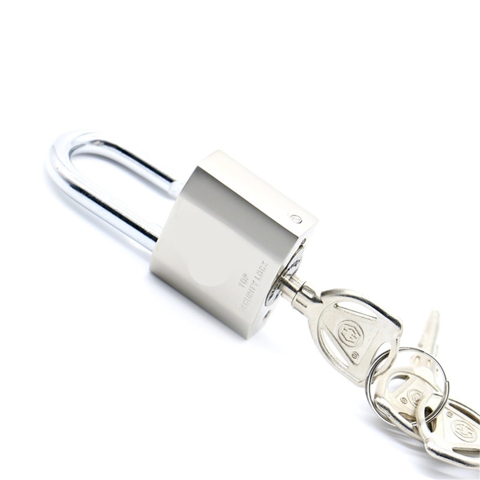 B7 Super B Grade Vorhängeschlösser Silber Farbe Tragbare Rostfrei Gepäck Koffer Tor Schloss 1Pcs(B7 50)