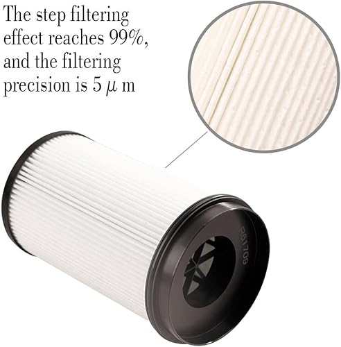 Miniatura 2 de R61709 DDER61709 Elemento separador de agua del filtro de combustible se adapta al motor diesel DD13 DD15 DD16 reemplaza al OEM # FS20176 R61709