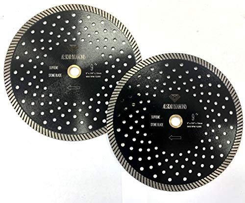 ALSKAR DIAMOND 9-inch Diamond Blade 2-Pack