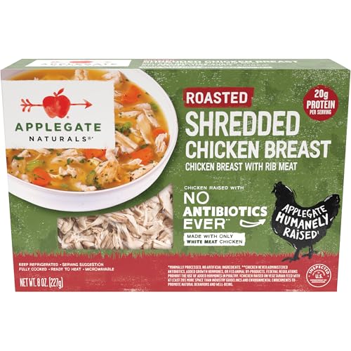 Applegate Naturals Roasted Shredded Chicken Breast, 8 OZ