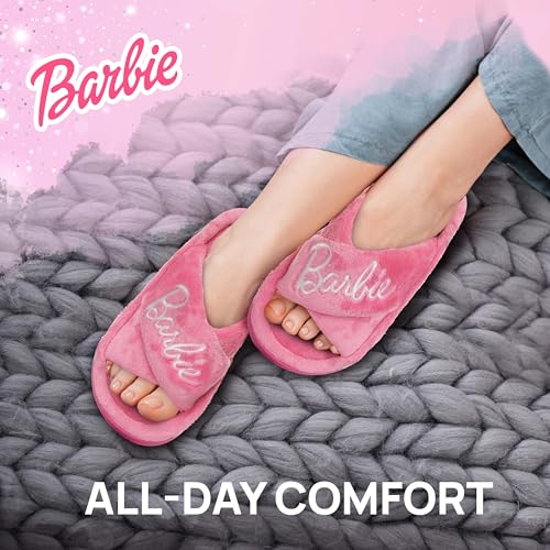 Barbie Extra Cozy Fuzzy House Slippers Slip-On Women's slipper3
