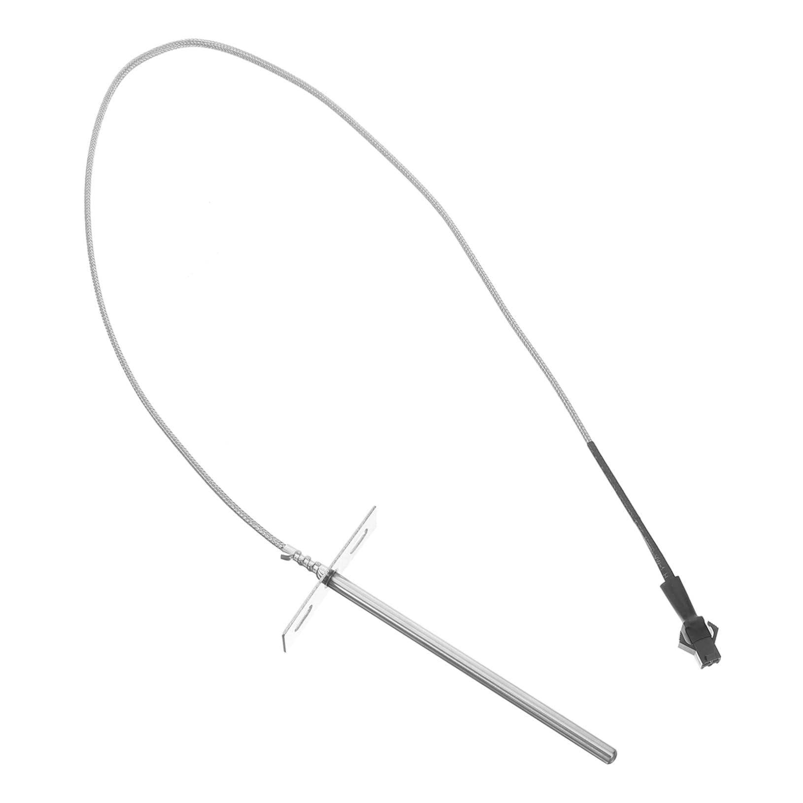 Abaodam 4 Set Termometro cucinando macchina griglia carne sensore temperatura esterno accessori barbecue sonde di temperatura sonda di temperatura sonda temp Acciaio inossidabile Silver