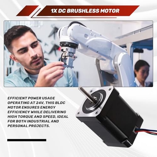Moteur 42BYGH4205-N-24DH 24V robuste pour matériel industriel - 8