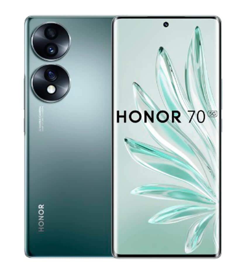 Honor 70 8+256 GB DS 5G Verde Esmeralda OEM