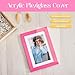 TWING 4x6 Picture Frame,Pink Picture Frames Display Pictures 3.5x5 with Mat or 4x6 Without Mat,Colored Photo Collage Frame for Table Display, Ideal Gift to Family and Friends,1 Pack