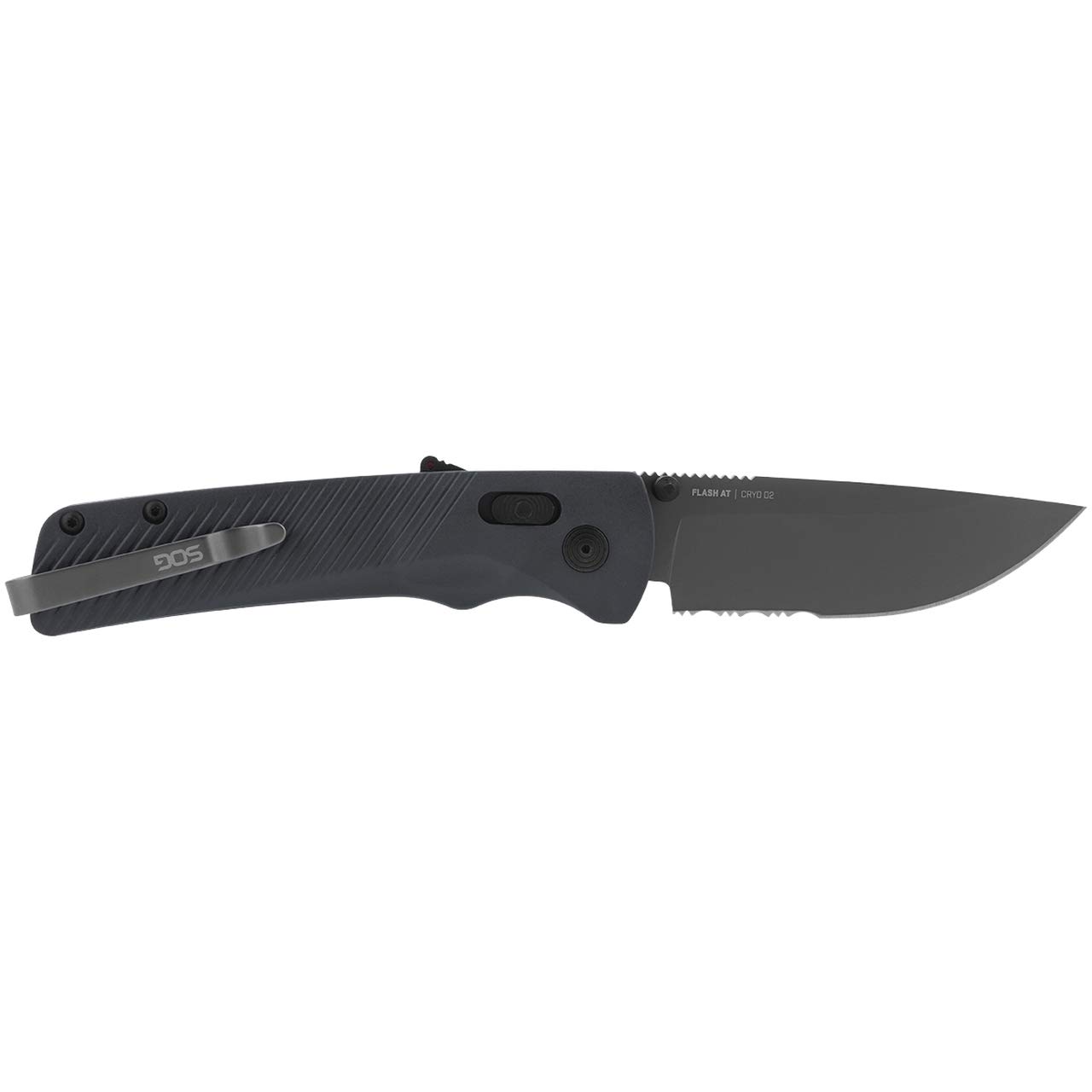 Flash at - Urban Grey - Partially Serrated