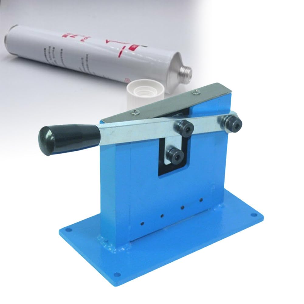 ShaiVrissian Manual Tube Sealing Machine for Thermoplastic Pipes,Manual Laminate Tube Sealer for Aluminum-Plastic Composite Tubes,Fast Secure Sealing,For Cosmetics and Toothpaste Tubes Standard