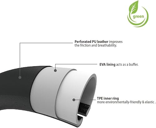 Miniatura 27 de Funda Elantrip SWC003 para volante negro (Black and Beige)