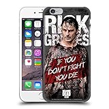 Head Case Designs Officially Licensed AMC The Walking Dead Bloody Poncho Rick Grimes Legacy Hard Back Case Compatible with Apple iPhone 6 / iPhone 6s