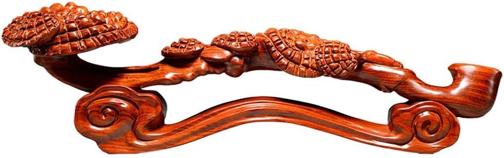 Desktop Decoration Scultura in Legno Ornamenti Mogano Artigianato Casa Soggiorno Ingresso Decorazione Sculptures Home Decor(11.81in)
