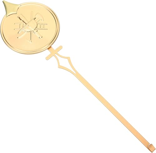 Reemplazo de péndulo de metal para reloj de pared, movimiento de oscilación dorado de alto brillo para proyectos de reloj de bricolaje, reparación y