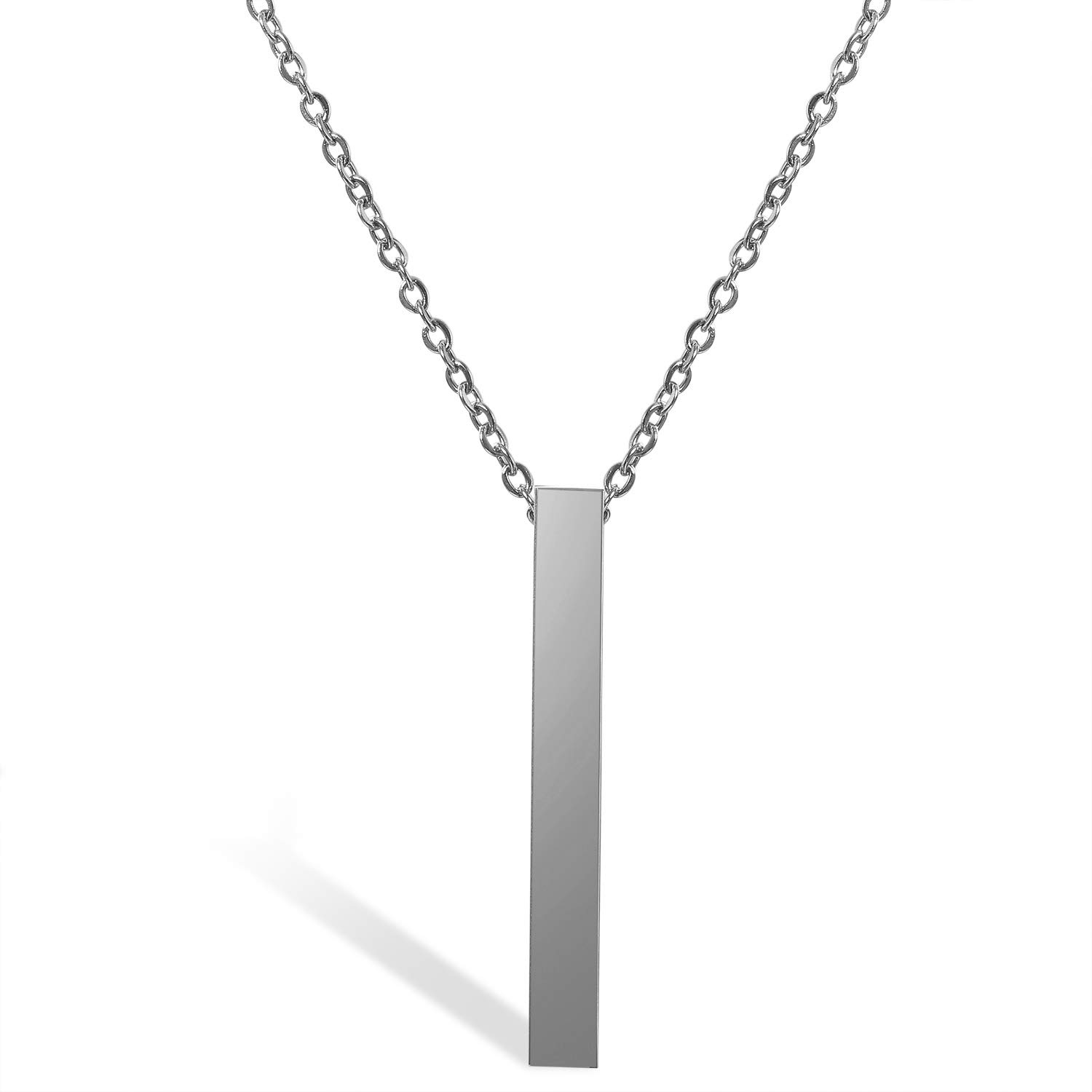 JewelryWe Damen Halskette, Edelstahl Hohle Retro Blumen Must