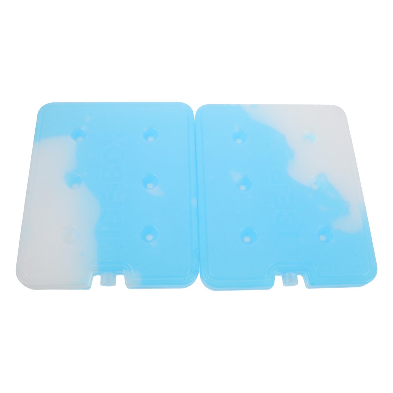 2 Pièces Bloc Réfrigérant Réutilisable 900ml en Plastique