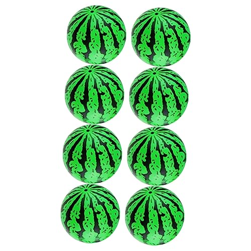JUMPLAWN 8 Bolas De Fútbol ​​Fútbol ​​Billar De Playa A Granel Minibomba para Inflar Globos para Juguetes Pelota Verde De PVC