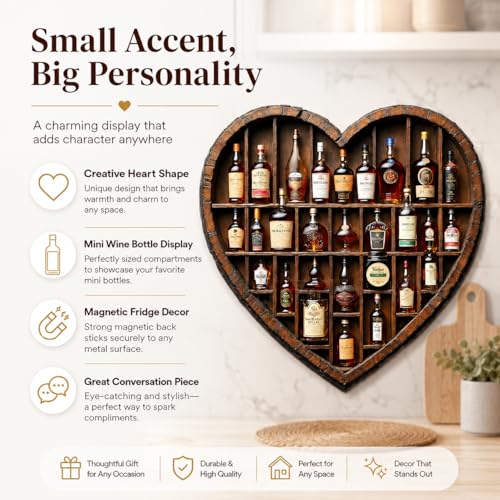 Imán decorativo para refrigerador forma botella de vino miniatura 6
