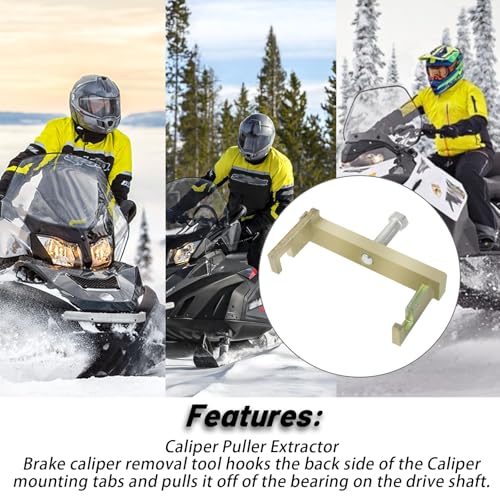 Image of XTPTFABS Brake Caliper Puller Extractor Kit Compatible with 2007 Ski-Doo Skandic 550F 529036145,529036607