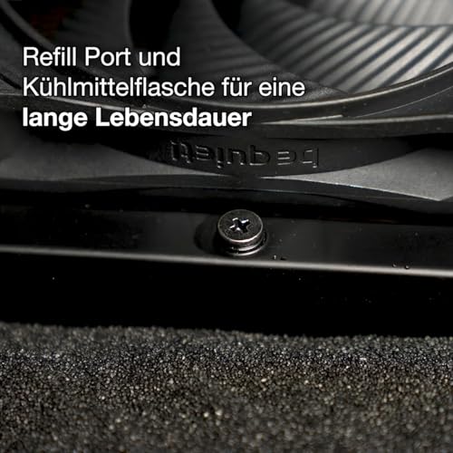 Pure Loop 2 360mm AIO Raffreddamento a Liquido CPU, ARGB, 3x Pure Wings 3 120mm PWM Silenziosi, Pompa PWM Doppia Decoupled, Compatibile Intel LGA1851/1700, AMD AM5/AM4 - Sistema di raffreddamento - Immagine 7