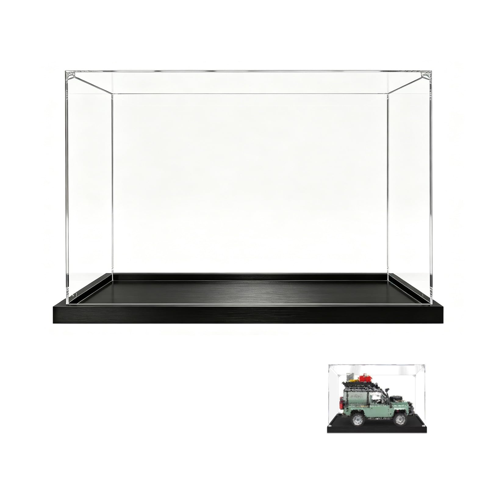 Clear Acrylic Display Case for Lego 10317 Automobiles (2mm)