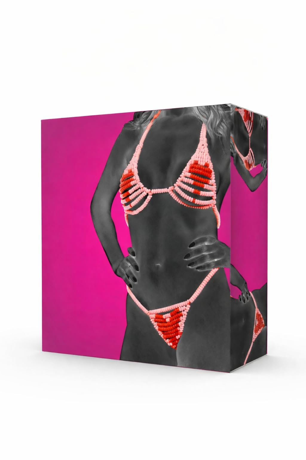Ensemble Bonbon Soutien Gorge et String Candy, Lovers Candy String & Candy Bra, Taille Élastique