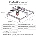 Laser Engraver Cutting Machine ATOMSTACK A5 pro 40W Laser Engraver for Wood and Metal, Logo Engraver for Home, 410x400mm Engraving Area, Cut 1/2