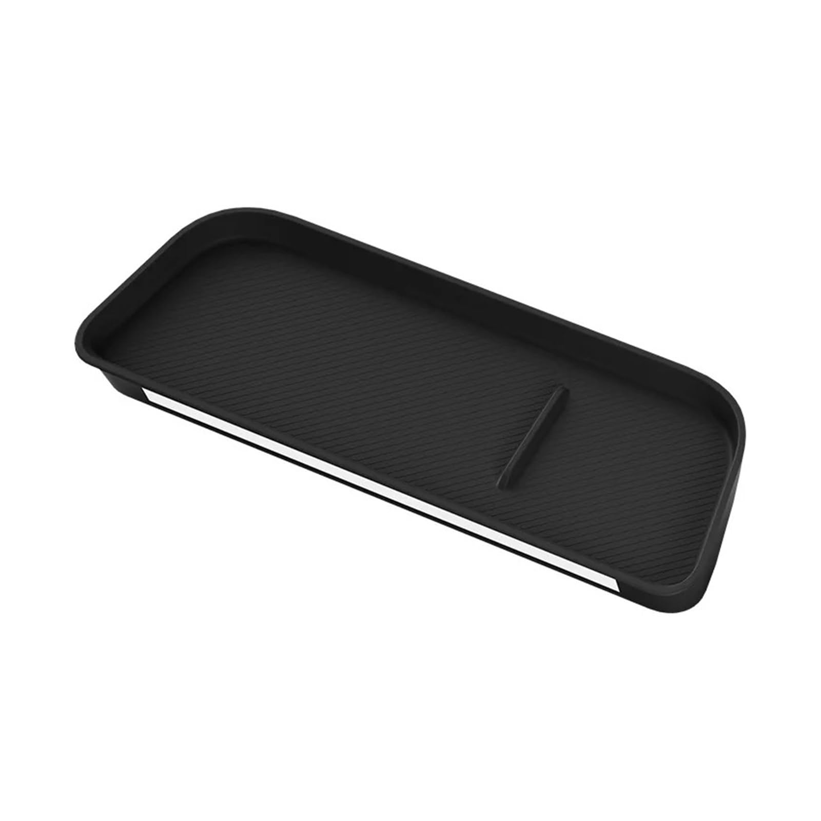 HIVZIVCCIK Armrest Storage Box For Kia EV3 2024-2025 Behind Navigation Screen Storage Tray Central Control Dashboard Organizer Box Car Tidying Accessories Center Console Organizer Tray