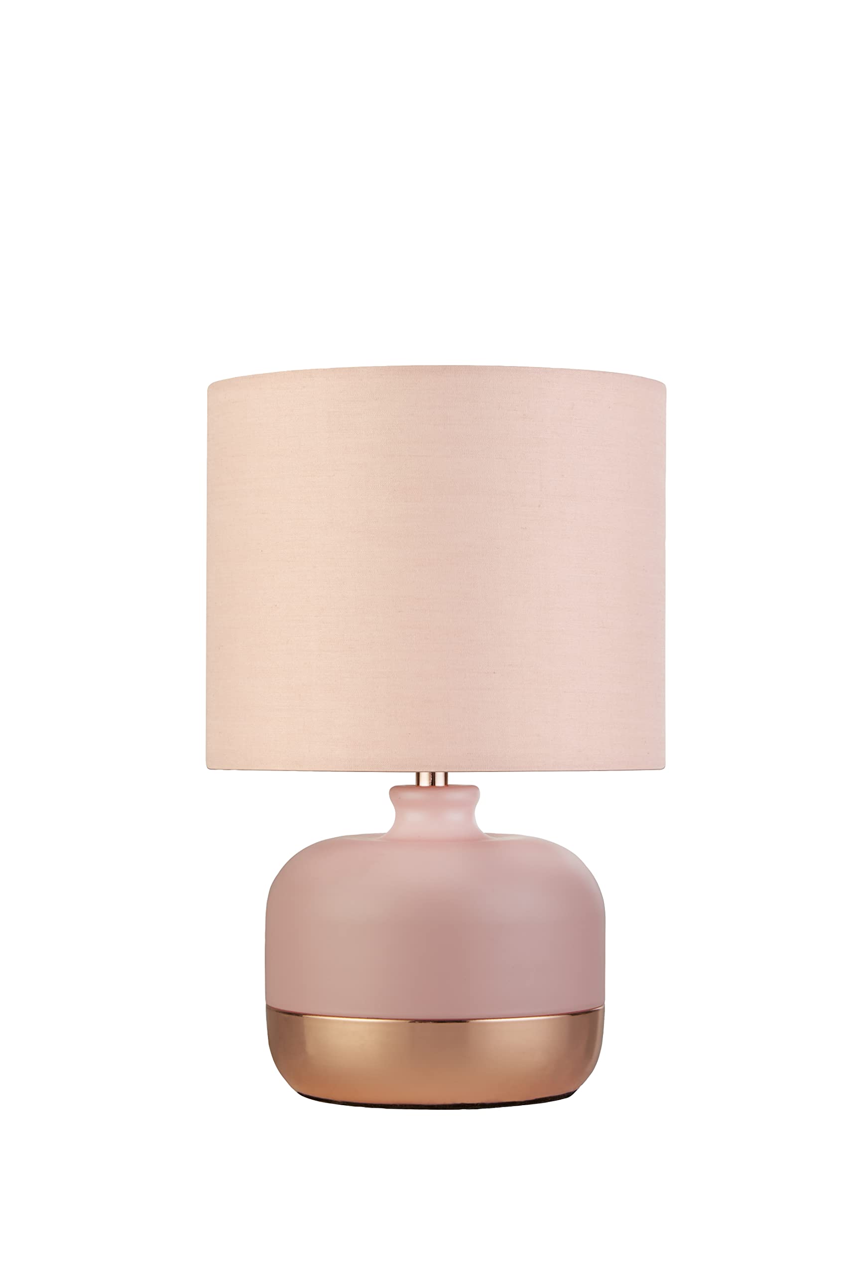 Searchlight Blush/Rose Gold Vermont Table Lamp