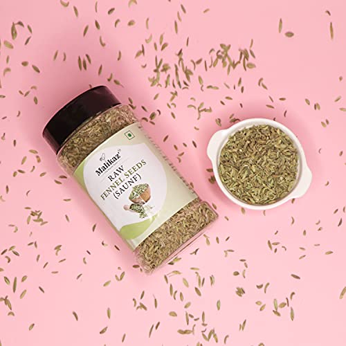 Image of Malikaz' The Royale Taste Raw Fennel Seeds (Saunf), 150 g (Pack of 3)
