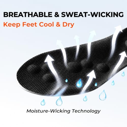 Plantillas 4D Memory Foam Hombre Mujer M 9-10/W 11-12 miniatura 6