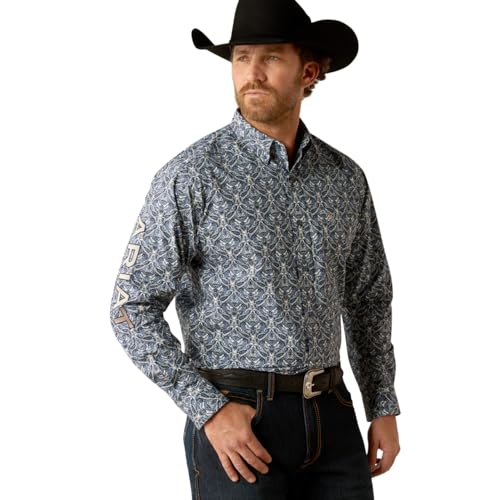 Chemise homme Ariat en sergé idéale pour les journées aux écuries