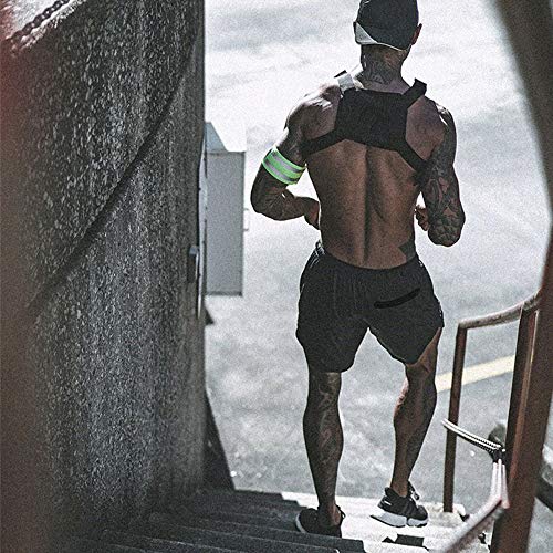 EREACH Running Shorts for Men 7 inch Above The Knee Lifting Crossfit Lounge Dark Grey