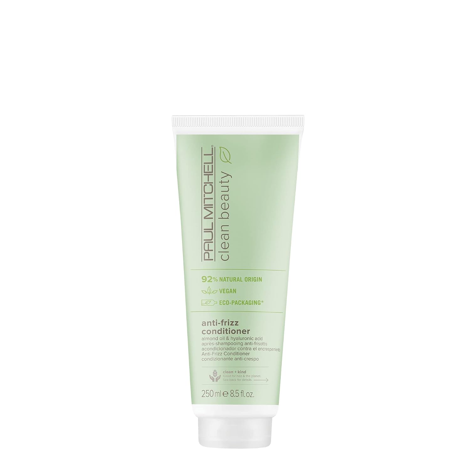 Paul Mitchell Clean Beauty Anti-Frizz Conditioner, Ultra-Rich Formula, Improves Elasticity, For Frizz-Prone Hair