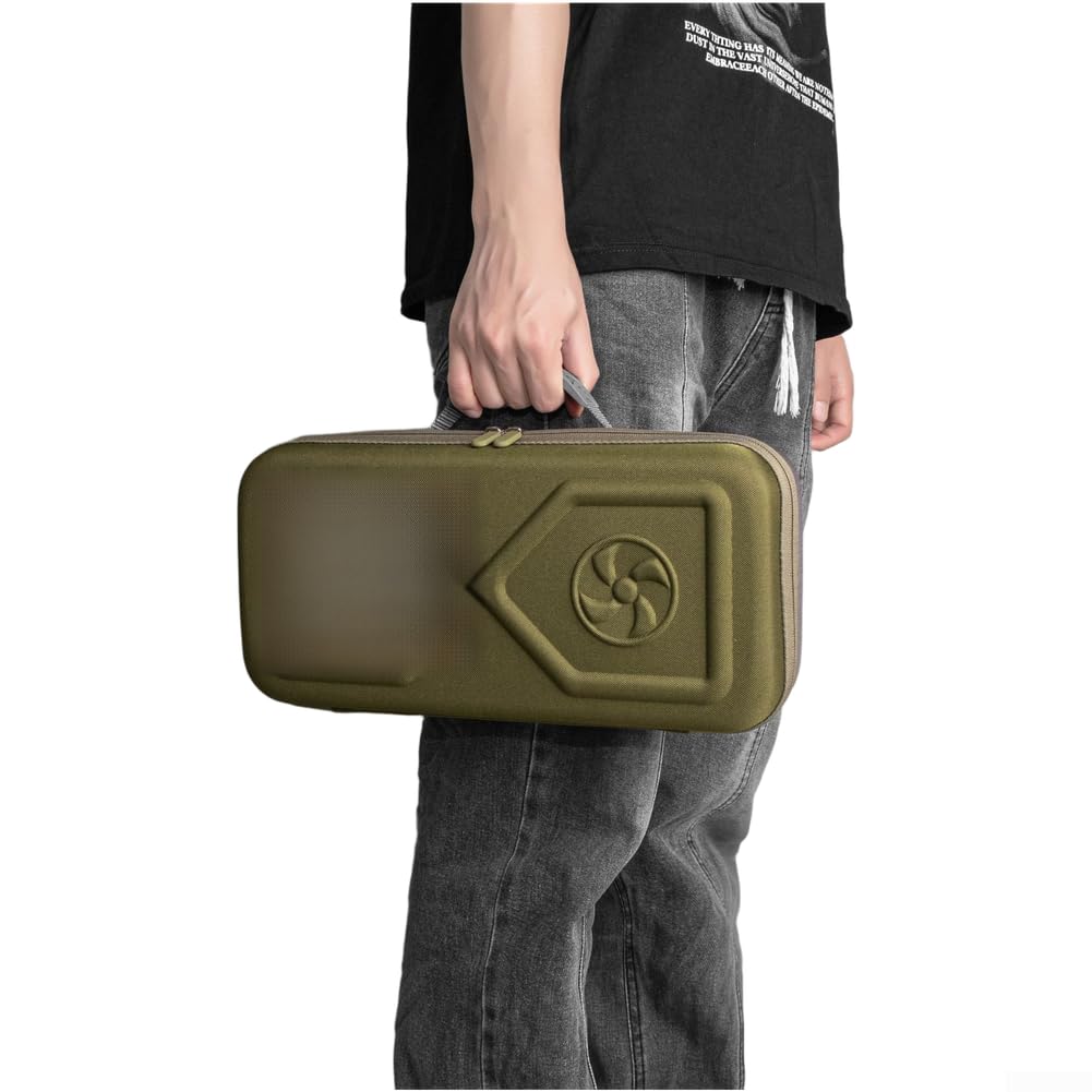 Custodia per scheda grafica, custodia rigida antiurto in EVA verde militare per rtx 5080, custodia protettiva da viaggio per GPU (GC-1586 nero)