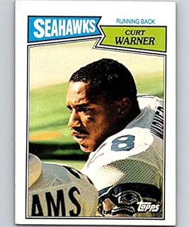 1987 Topps #174 Curt Warner Seahawks NFL Football Card NM-MT