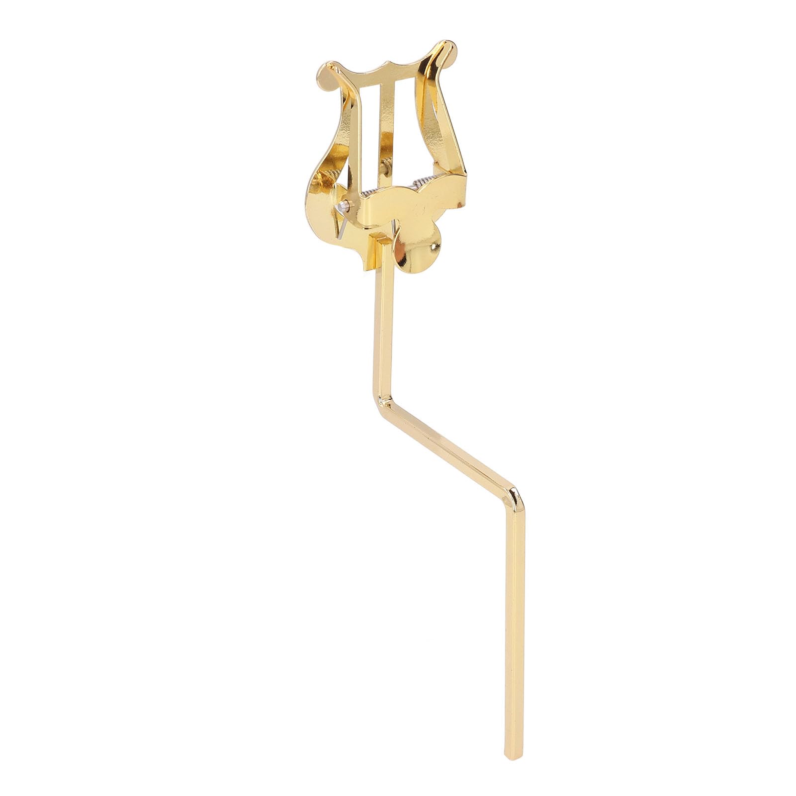 Pince Lyre de Feuilles de Saxophone Alto en or Noble, Porte-à-faire Facile à Utiliser pour la Musique de Saxophone, pour la Pratique Musicale