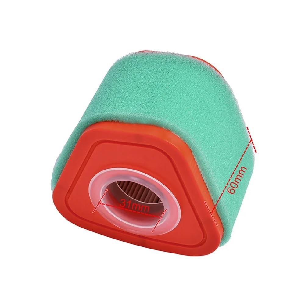 Filtro de Aire Compatible con BS 115P02, 115P05, 123P02, 123P07, 123P0B, 123P32, 125P02, 125902, OE 595853, 597266, 115P02, Piezas for cortacésped. | 4pc