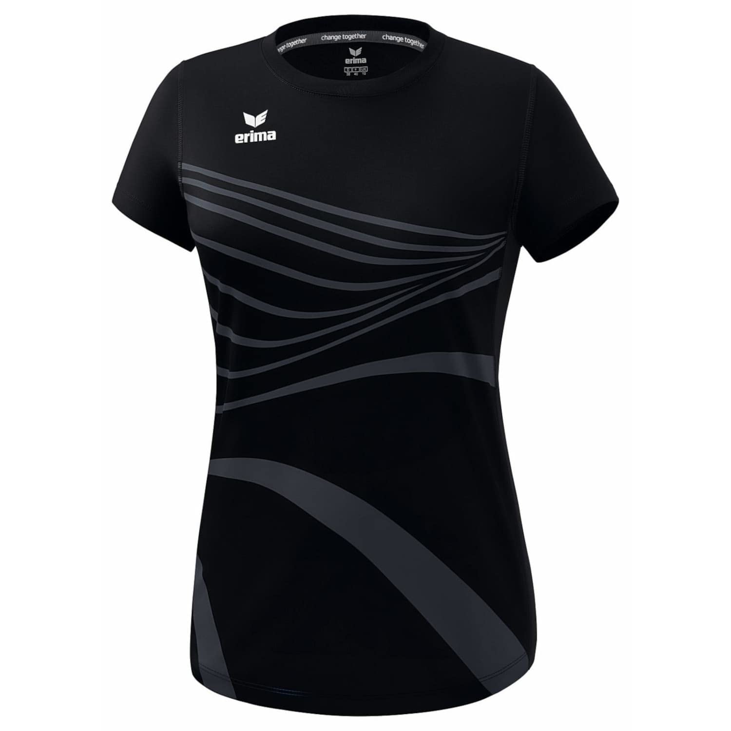 Erima Women's Racing 2.0 T-Shirt, Black, 42